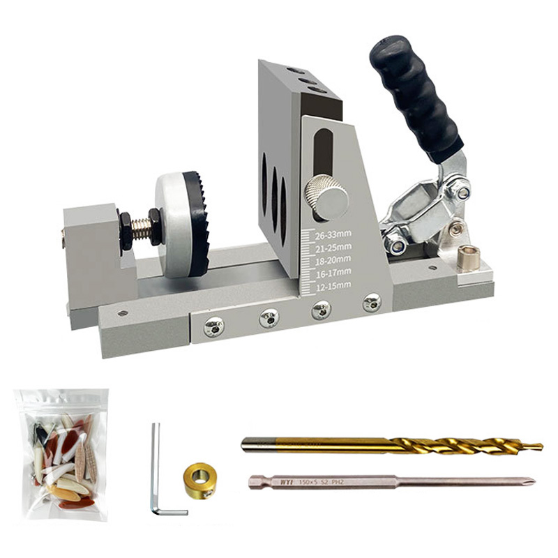 Woodworking Hacks - Pocket Hole Jig Kit Woodworking Oblique