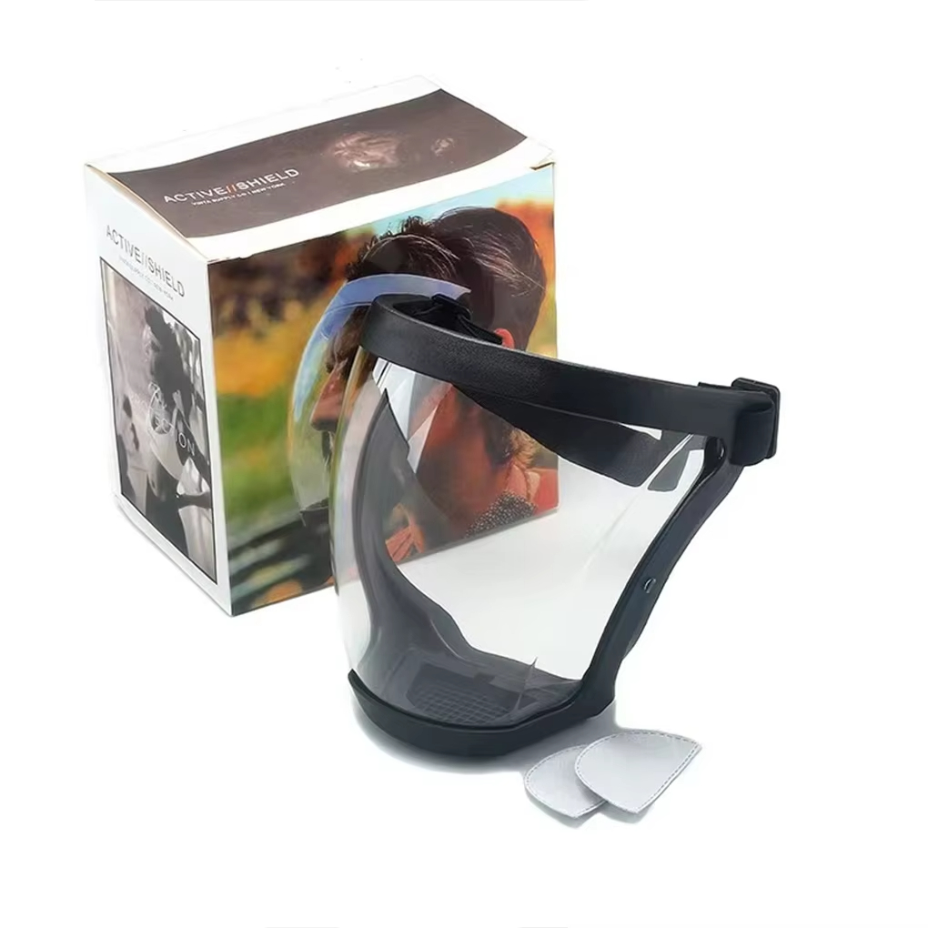 Woodworking Face Shield - Transparent Facial Protector Super Protective Face