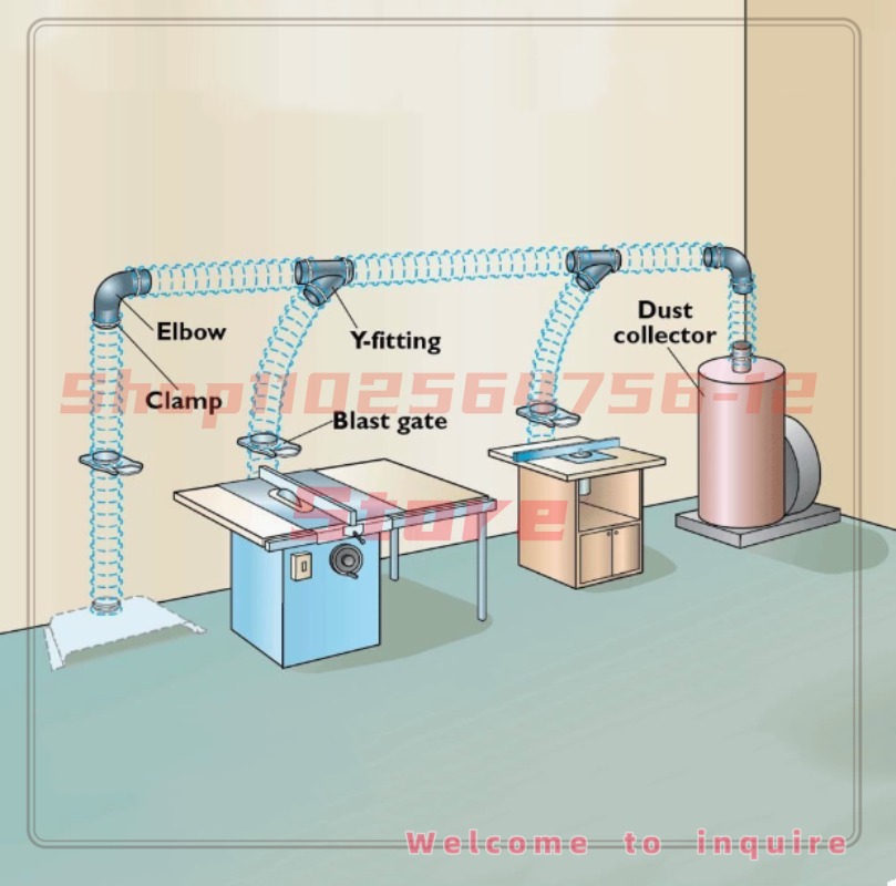 100mm Elbow Rotary Interface f - Woodworking Dust Collector ulasan dan harga