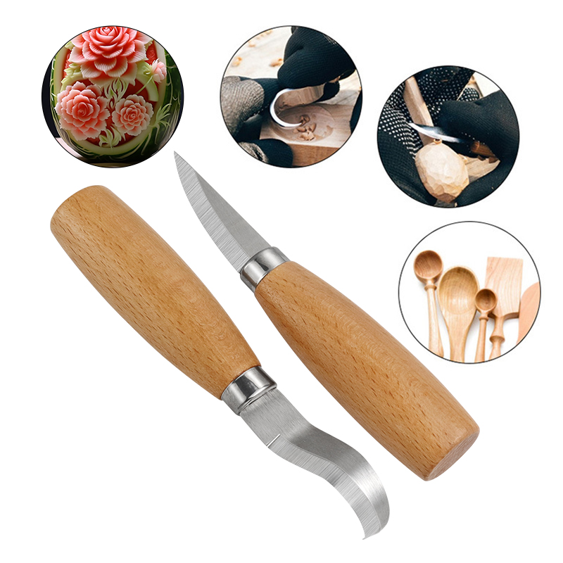 Stainless Iron Carving Knife B - Woodworking For Beginners ulasan dan harga