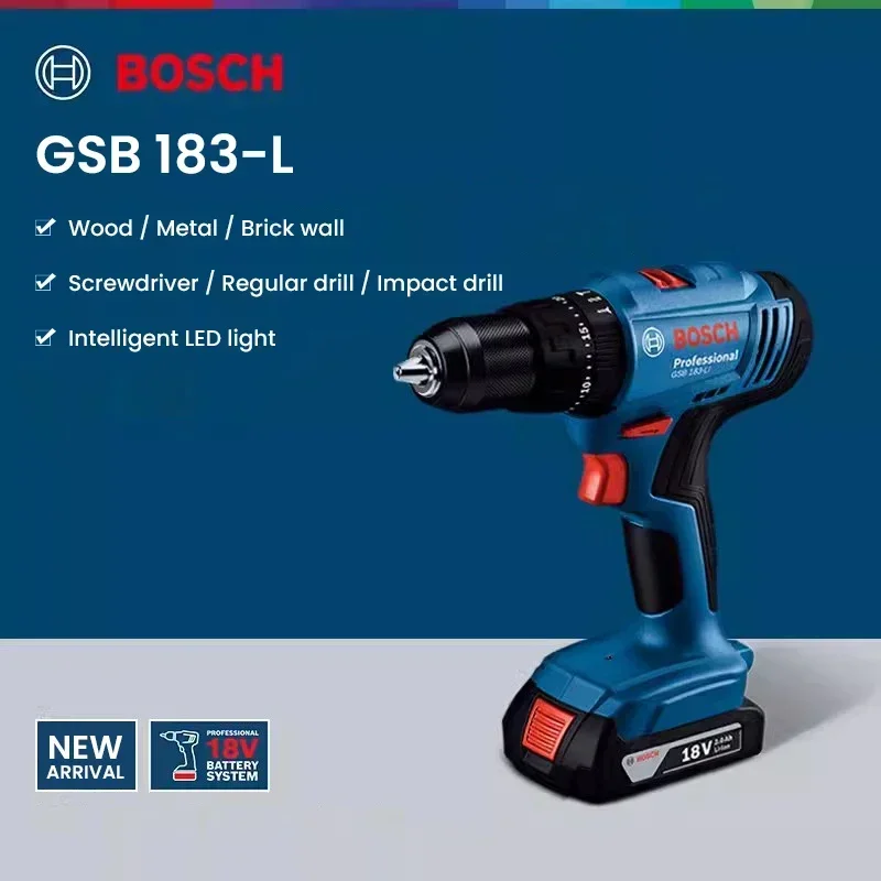 Bosch GSB183-LI 18V Cordless I - Woodworking Diy ulasan dan harga