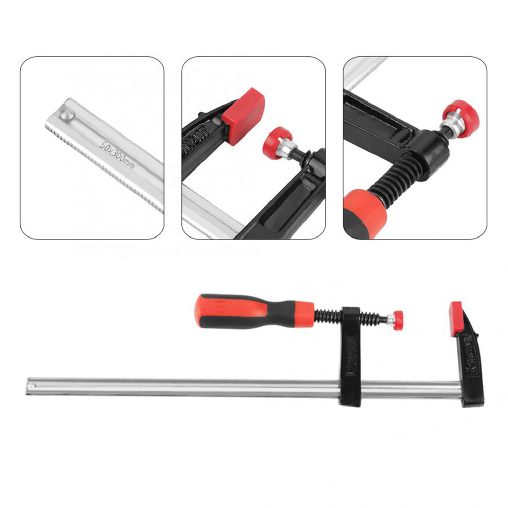 4Pcs Heavy Duty F Clamps Woodw - Woodworking Diy ulasan dan harga