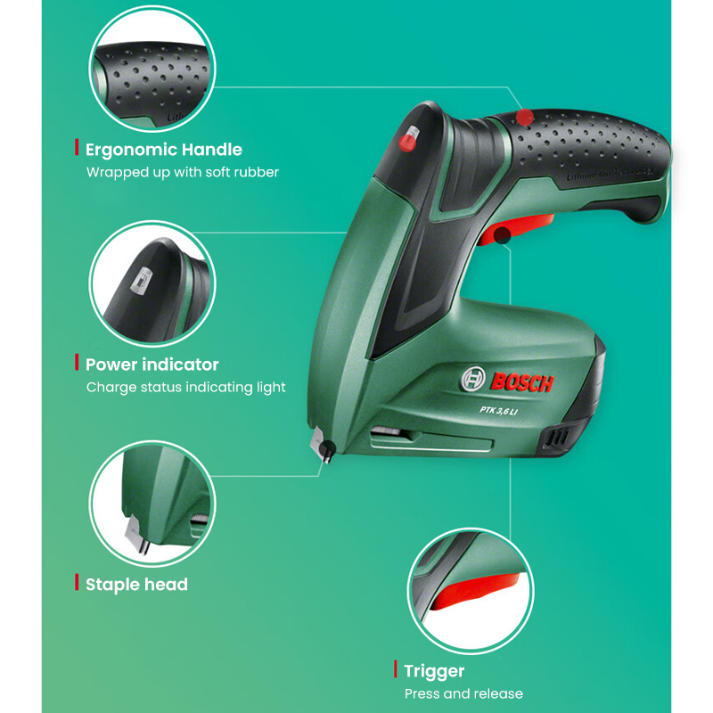 Bosch PTK 3.6 Li Cordless Nail - Woodworking Diy ulasan dan harga