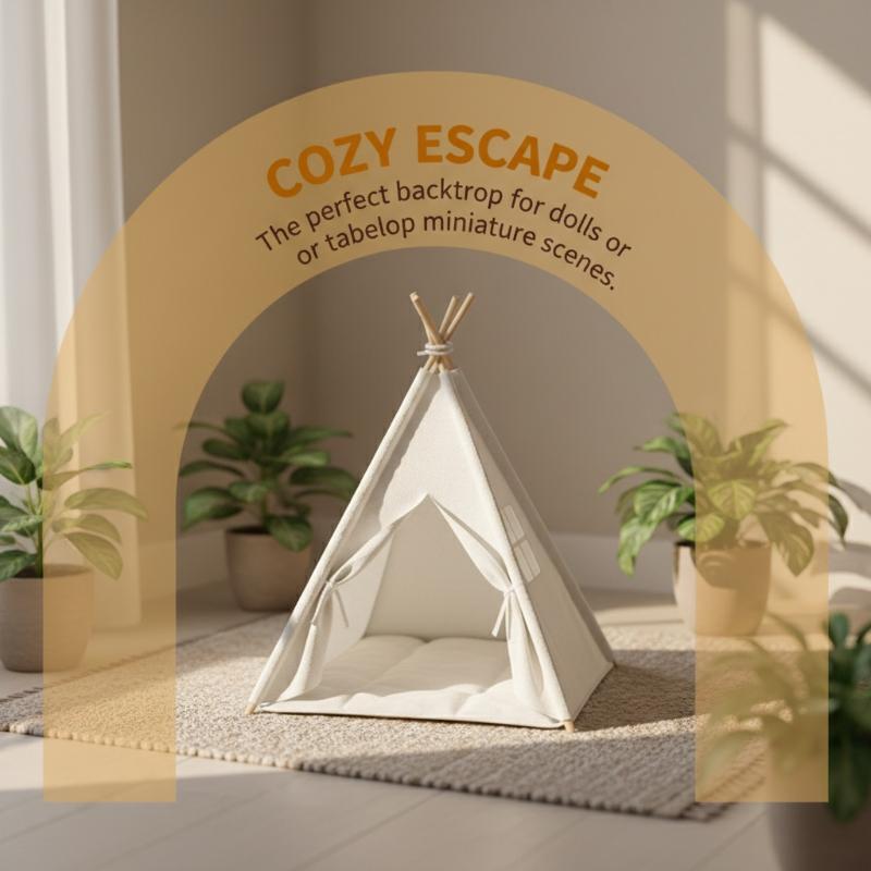 [JN] 1:12 Scale Camping Tent M - Woodworking Diy ulasan dan harga